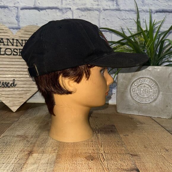 Vintage Lynyrd Skynyrd ATT Headwear Adjustable Hat Black - Picture 4 of 9